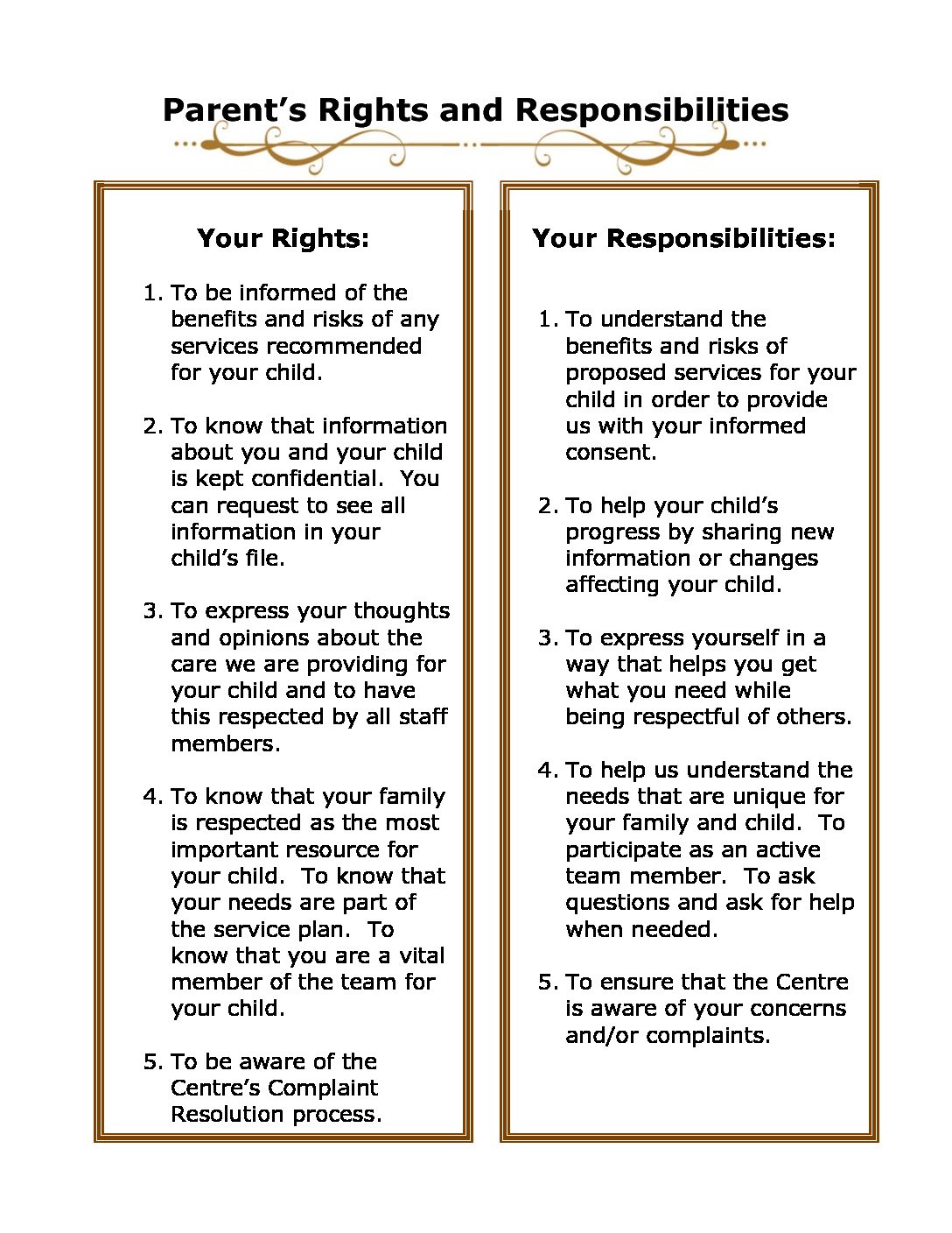 the changing nature of parental responsibility essay